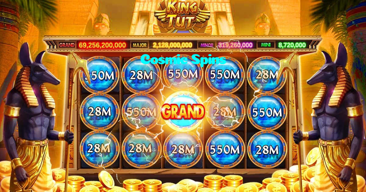 Cosmic Spins casino presented on mobile device in Pakistan with slots and live games